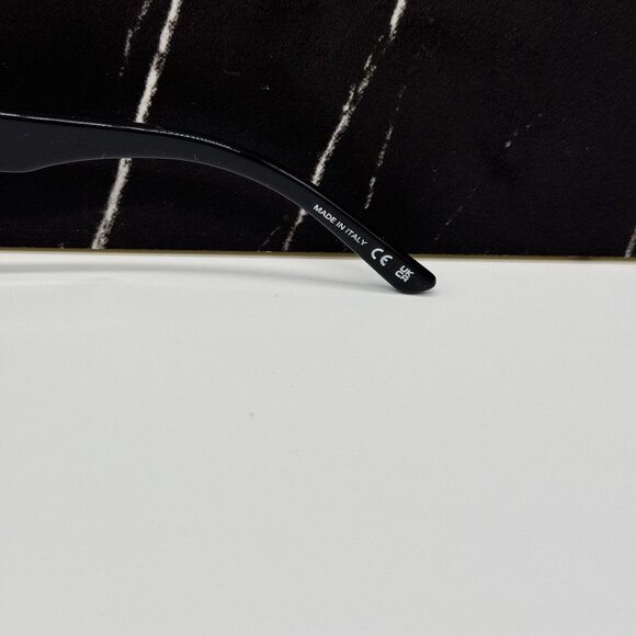 NEW BALENCIAGA BB0065O 001 SQUARE BLACK WOMEN EYEGLASSES BALENCIAGA - Picture 7 of 8